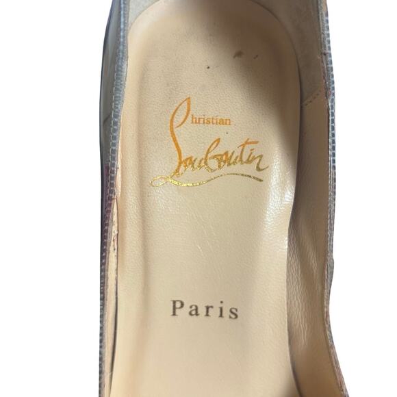 AUTHENTIC RARE CHRISTIAN LOUBOUTIN‎ 150 FETISH ULTRA HIGH PUMPS HEELS US 5/35.5 - Picture 6 of 8